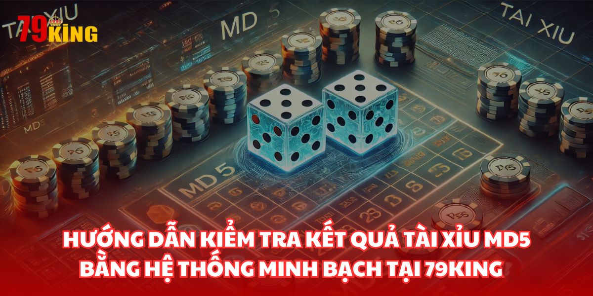 Chúng tôi sẽ hướng dẫn cách kiểm tra kết quả tài xỉu MD5 79King thông qua các bước chi tiết