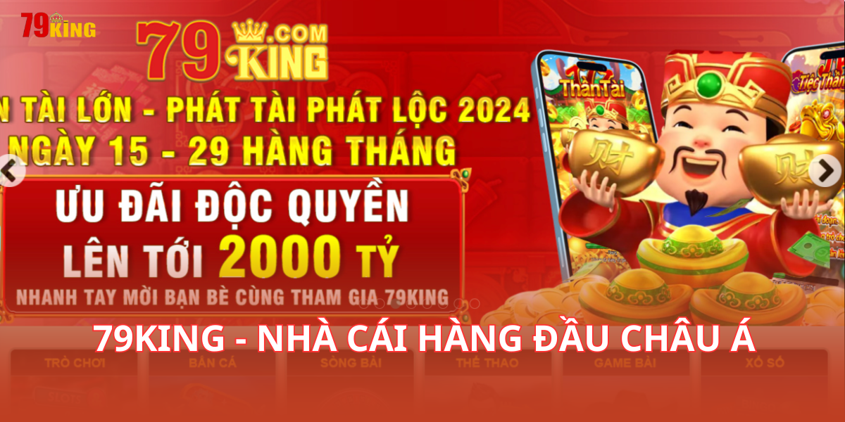 79king - Nhà cái hàng đầu châu Á